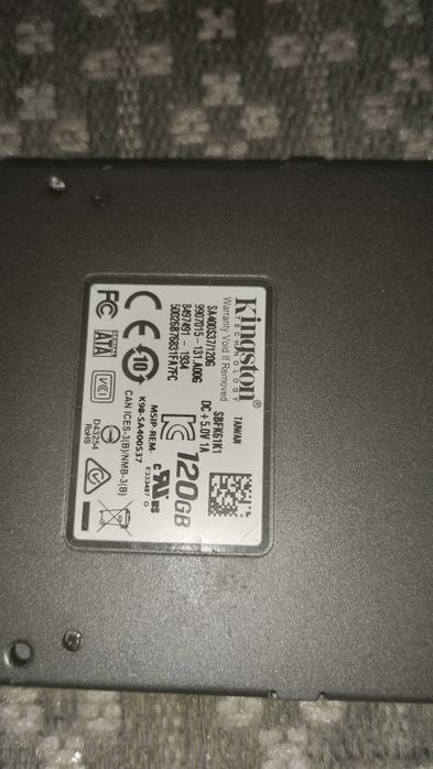 SSD накопитель Kingston