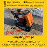 Zagęszczarka Belle Honda 100kg mata do kostki brukowej Wynajem Dowóz