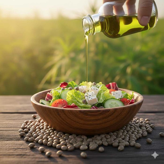 Масло конопляное (холодного отжима)