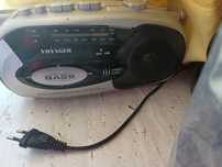 Uszkodzony radiomagnetofon voyager. Kabel zasilający 2 pin ósemka