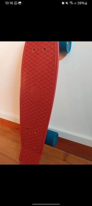skate da berg vermelho