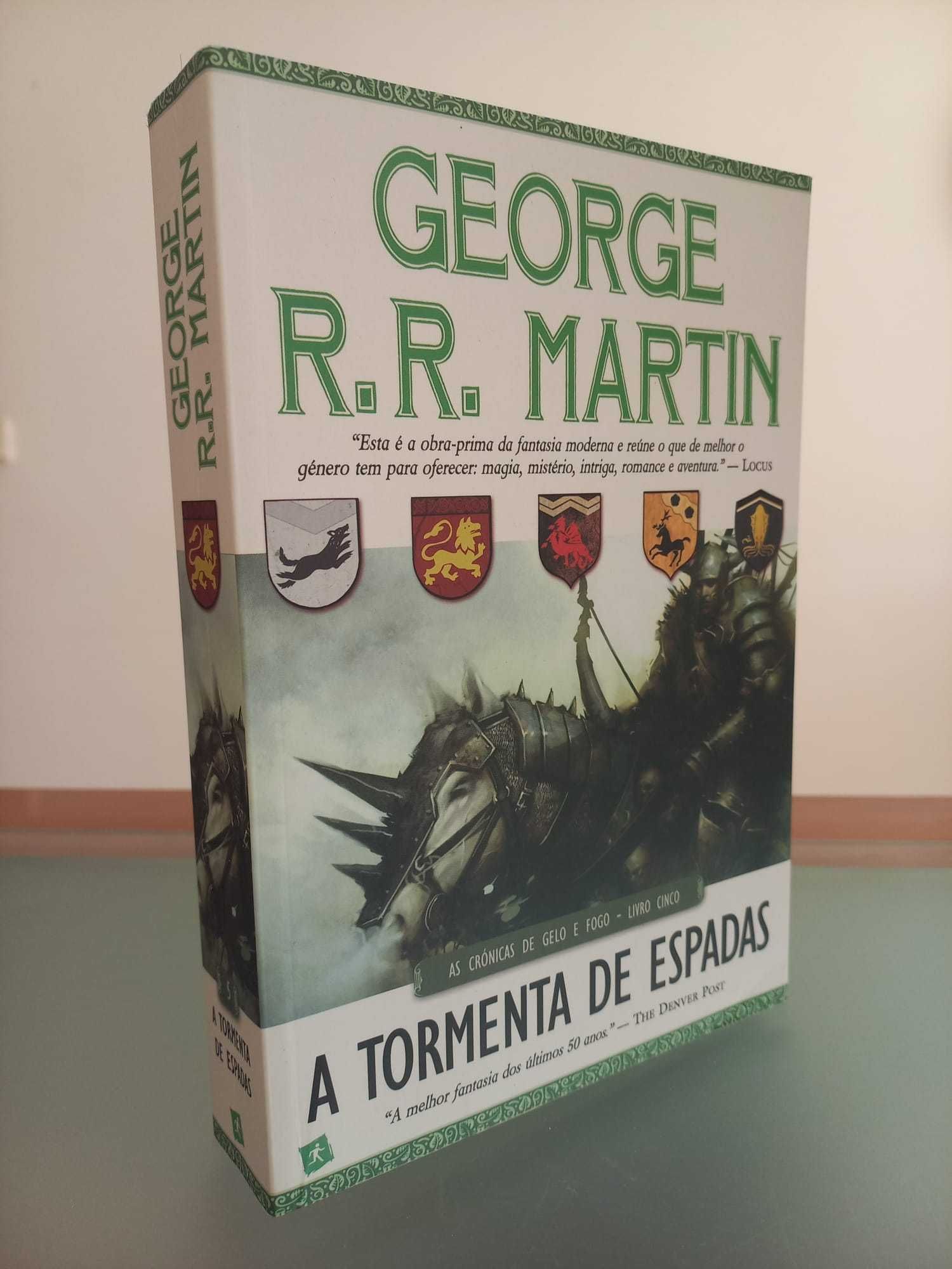 As Crónicas de Gelo e Fogo (Guerra dos Tronos) - 7 primeiros livros