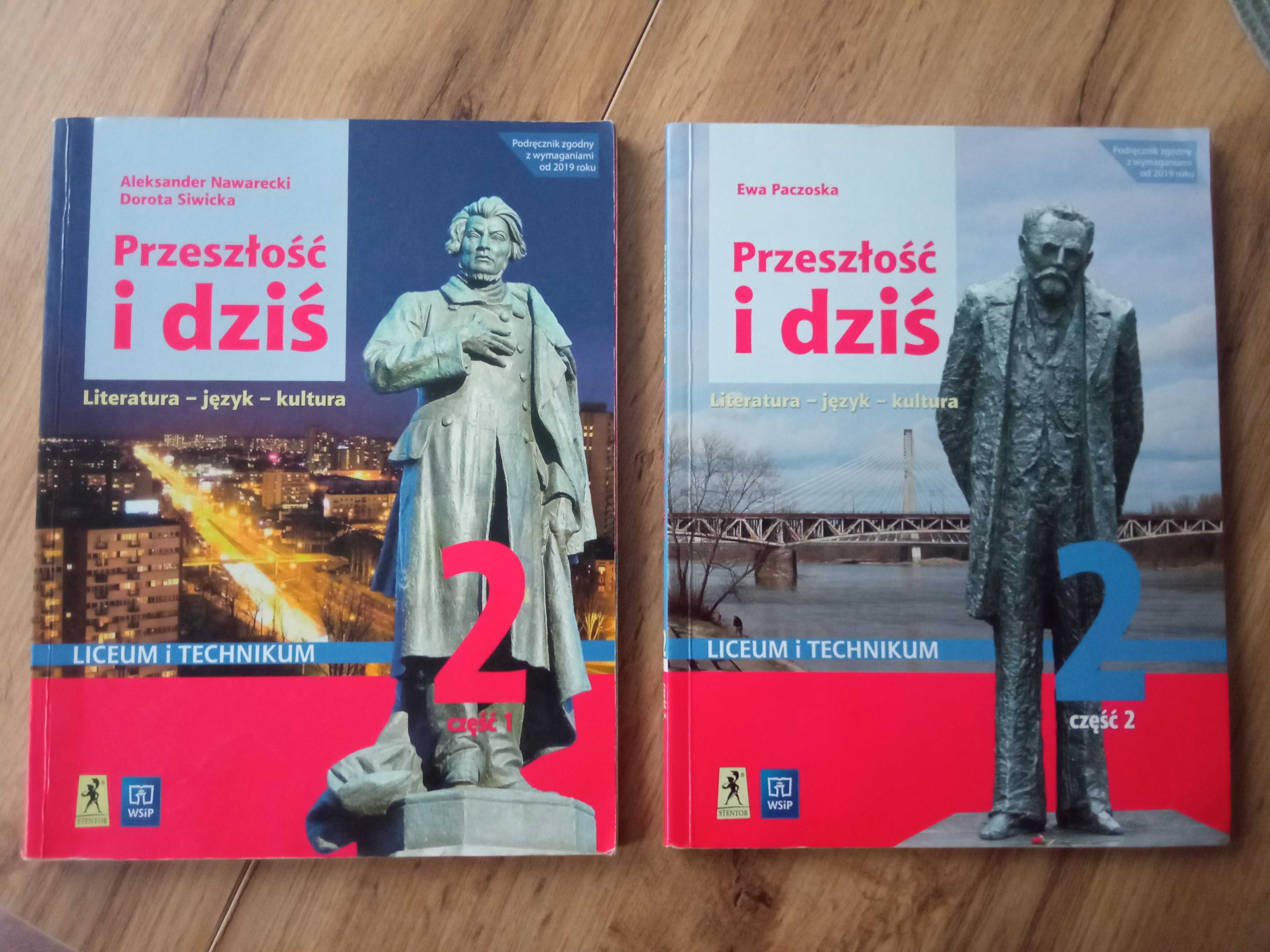 Podręczniki do języka polskiego Przeszłość i dziś do liceum i techniku