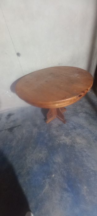 Mesa madeira redonda