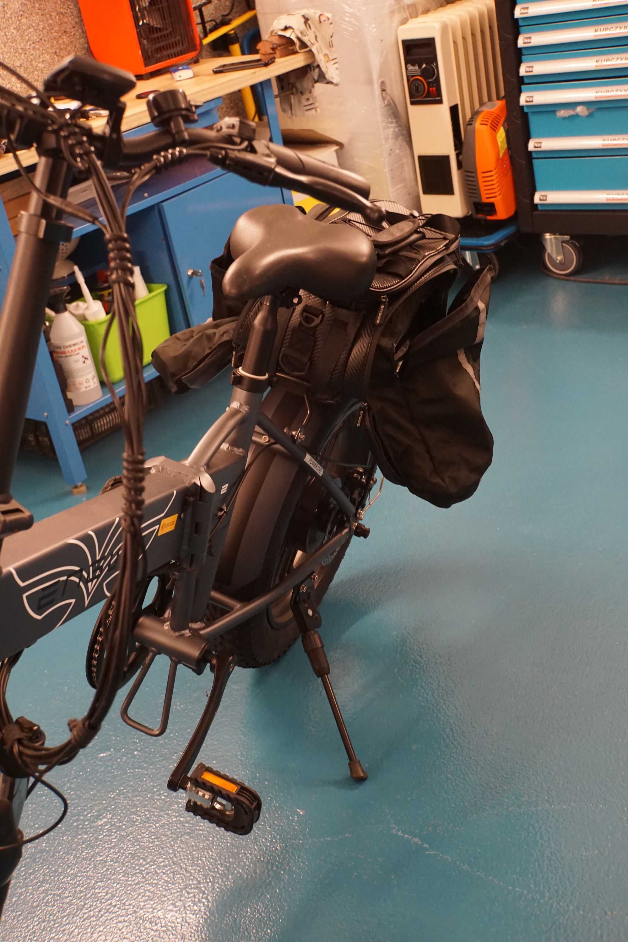 Rower elektryczny engine ep2 pro + rozkładana torba