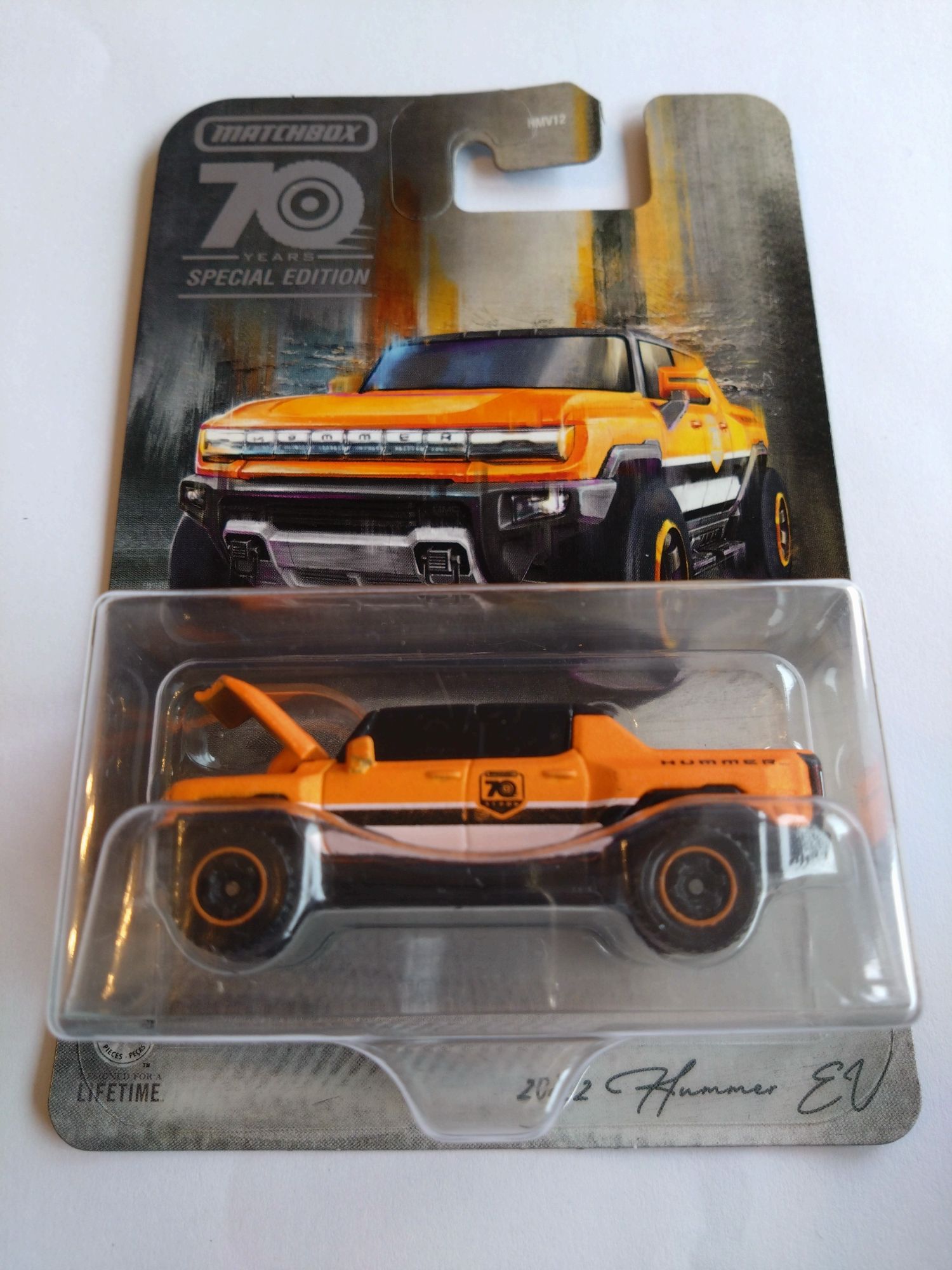 Matchbox Hummer ev 2022 - 70 Years Special Edition