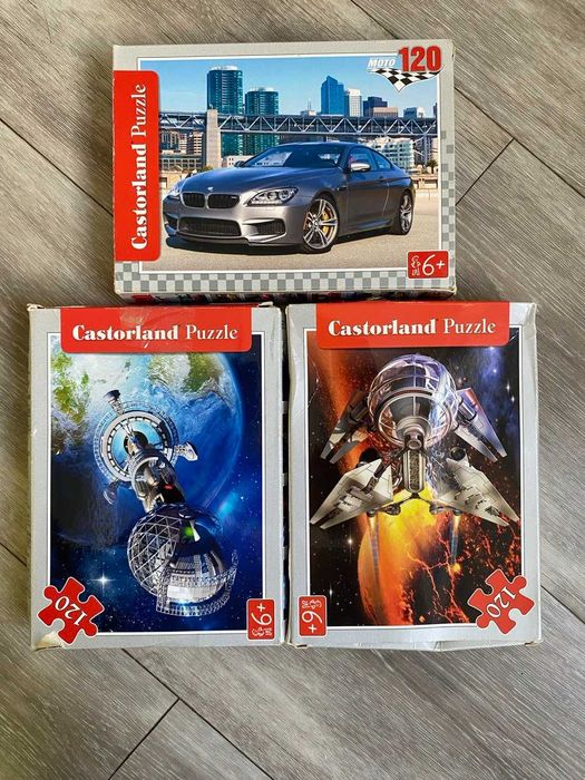 Пазли набір пазлів космос машина авто пазли для хлопця пазлы