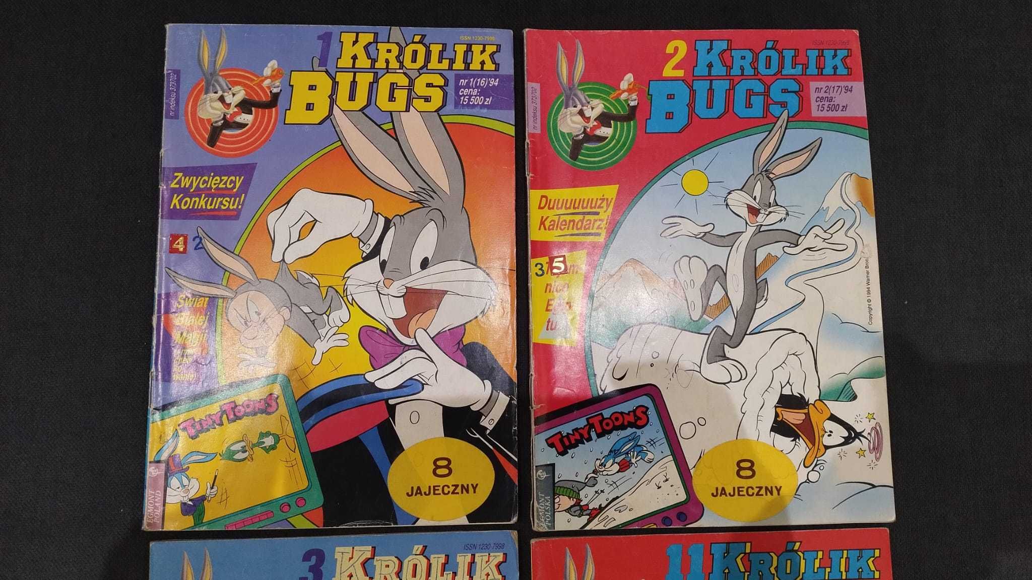 Komiks Królik Bugs 4 numery 1993/94