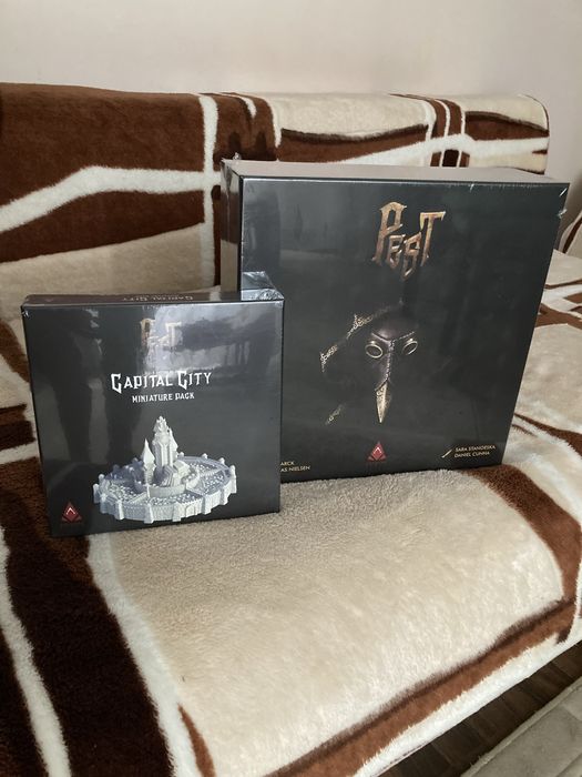 Настільна гра Pest (Чума) + доповнення