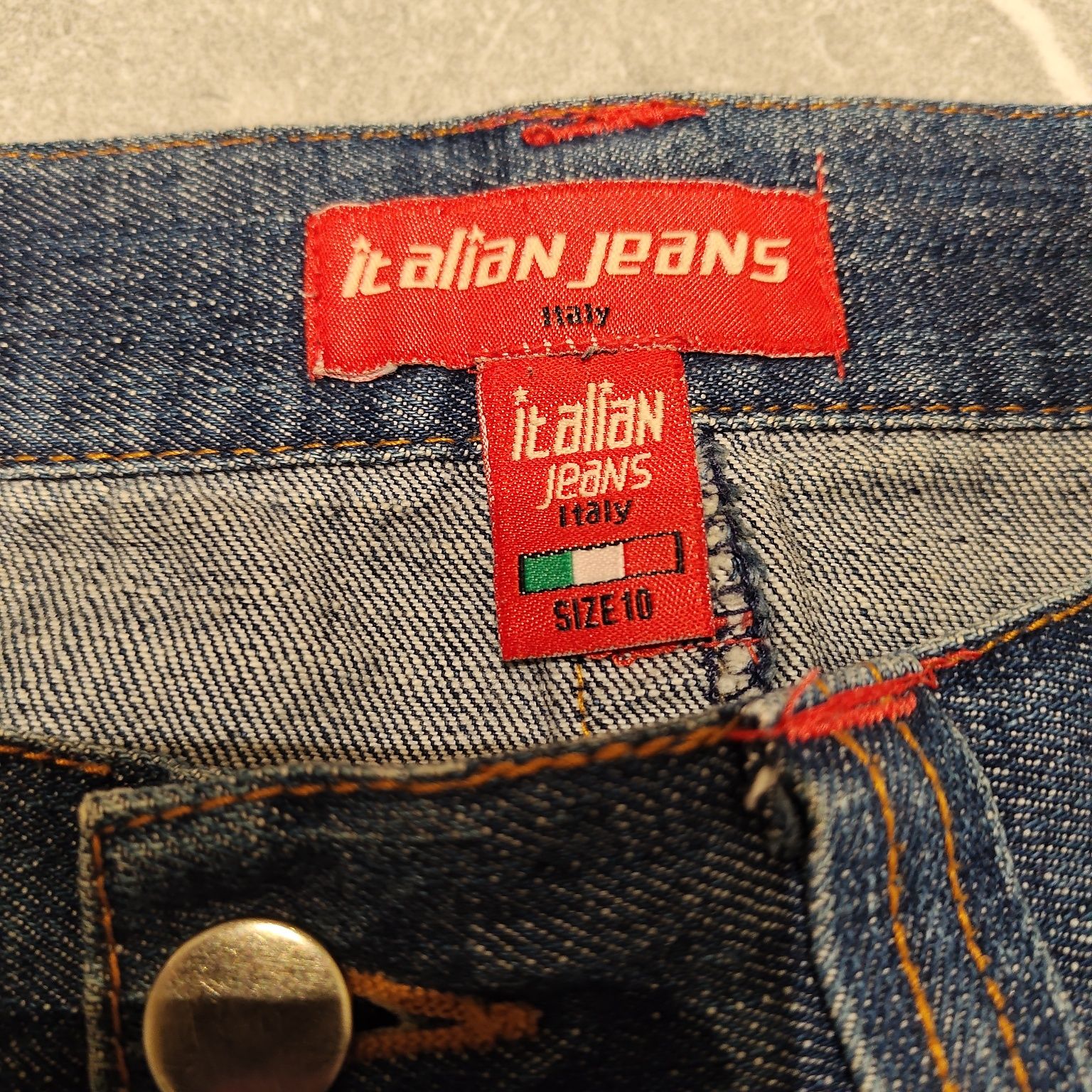 Spódnica mini jeans włoska
