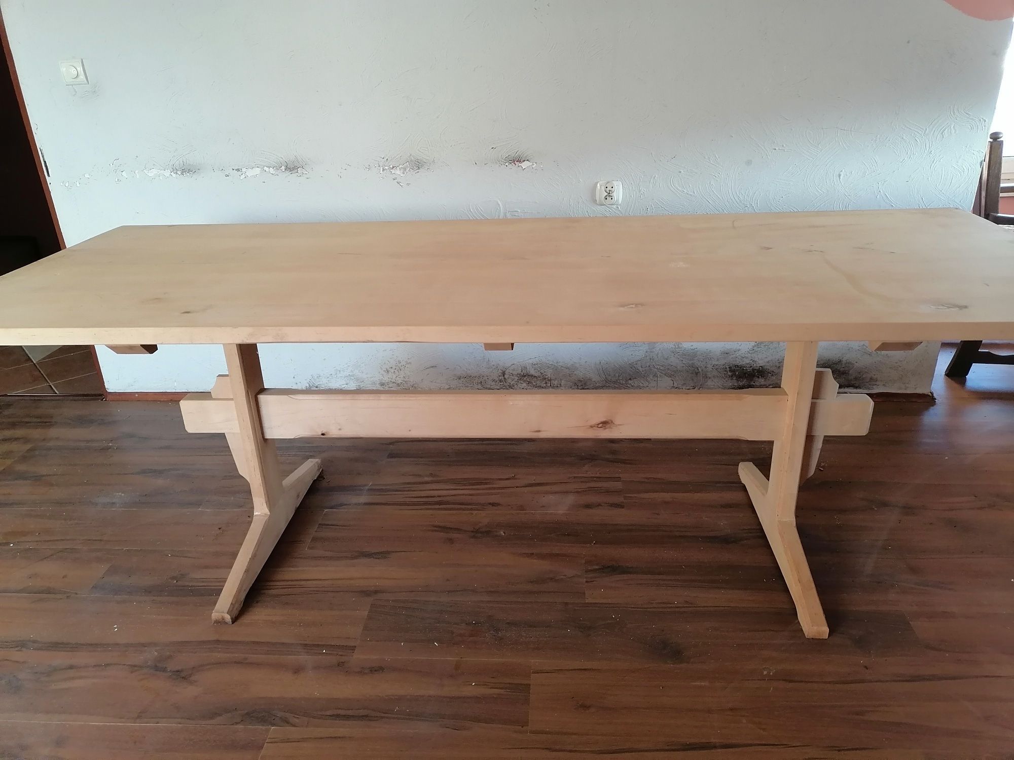 Skladany stół drewniany