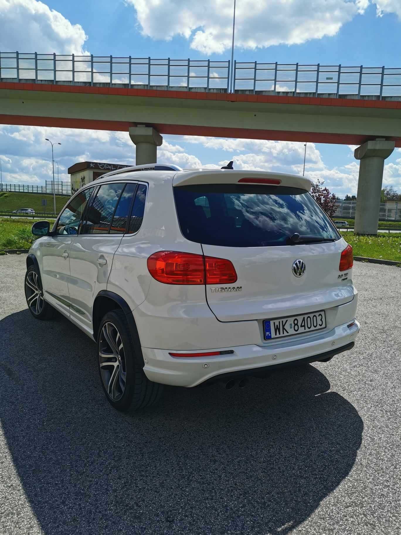 Volkswagen Tiguan I R-LINE 4x4 DSG 2.0 TSI Salon Polska Niski Przebieg