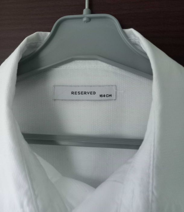 Biała koszula młodzieżowa Reserved 164cm