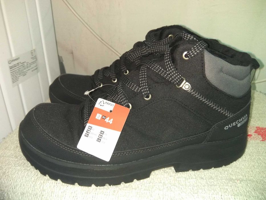 44 Waterproof Quechua Mid Зимние ботинки мужские на морозы!