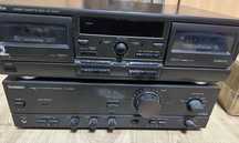 Technics deck RS-TR373 i Technics amplituner SU-VZ320