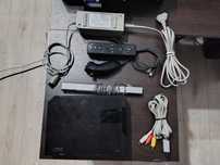 Super Konsola Nintendo Wii czarna przerobiona + 32GB