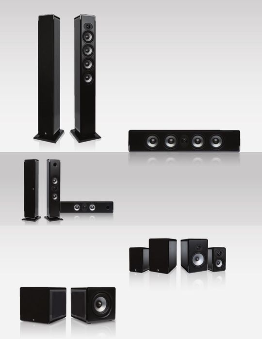 5.0  Boston Acuostics RS334 +Boston Acuostics RS 223C black( 3 Штуки)