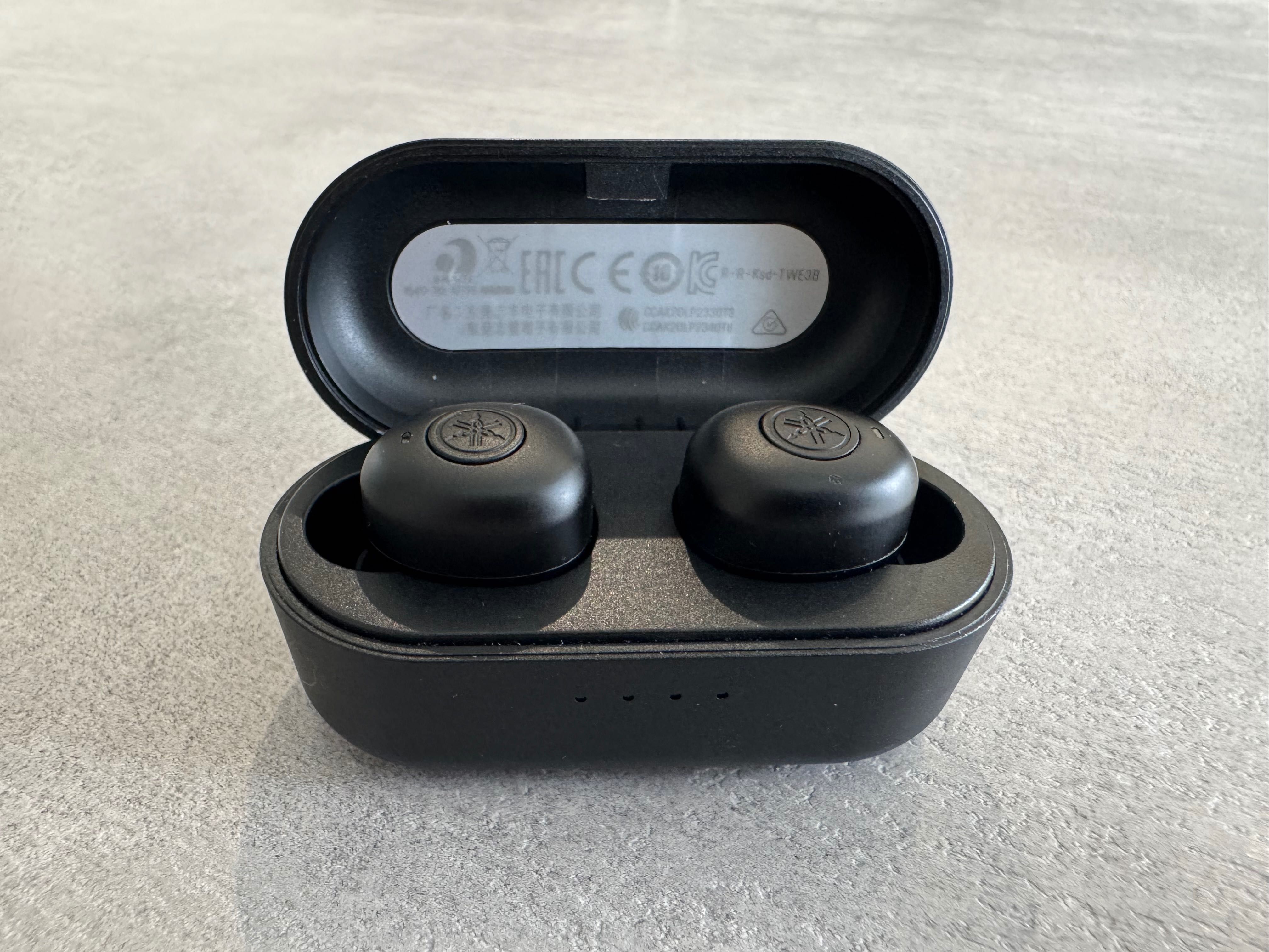 Słuchawki bezprzewodowe Yamaha TW-E3B Dokanałowe Bluetooth 5.0 Czarny