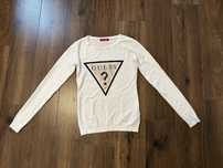 Sweter Guess XS biały Raz założony Stan idealny