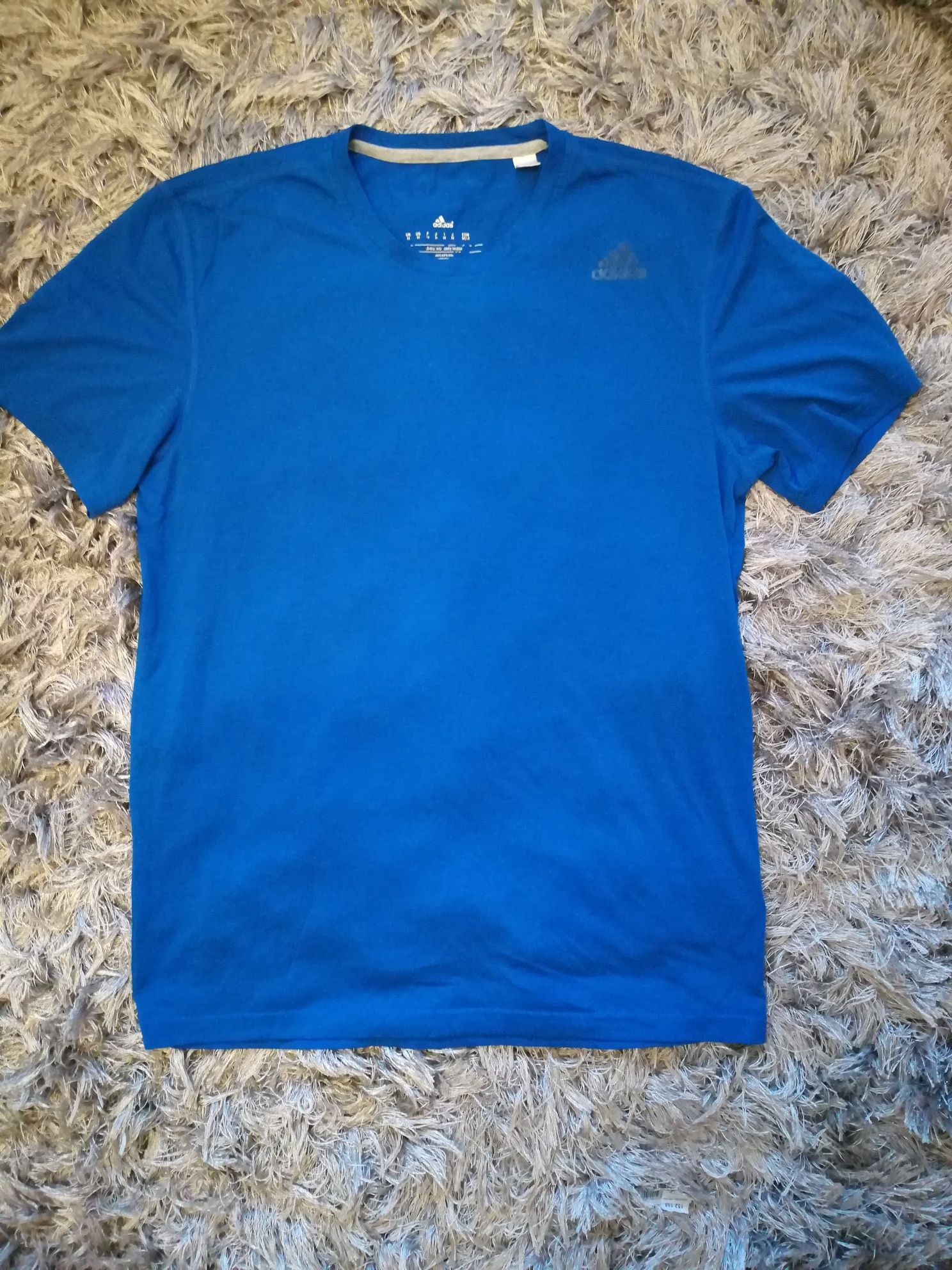 Koszulka, tshirt, Adidas, niebieska, M