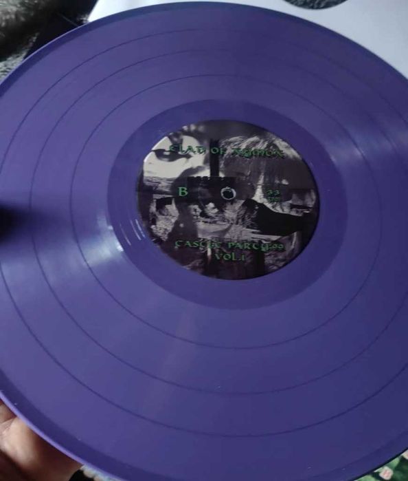 Clan OF Xymox Castle Party 99 Podwójny fioletowy Kolekcjonerski winyl