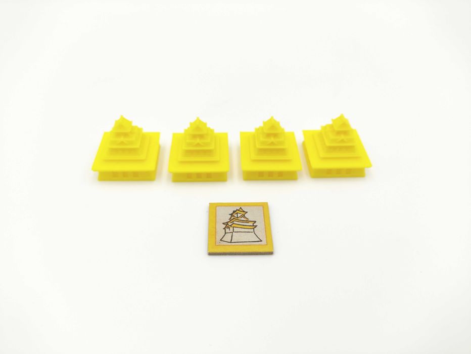 Rising Sun - Zestaw twierdz do gry planszowej