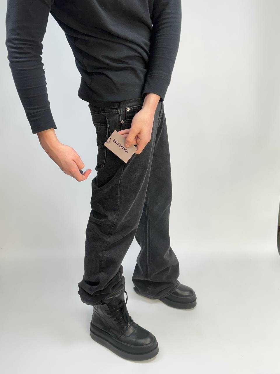 BALENCIAGA flared faded washed jeans клеш кльош джинси джинсы archive