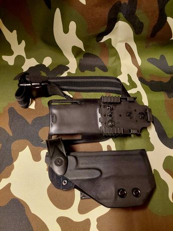 Kabura kydex QLS Walther P99 czarna + zabezpieczenie