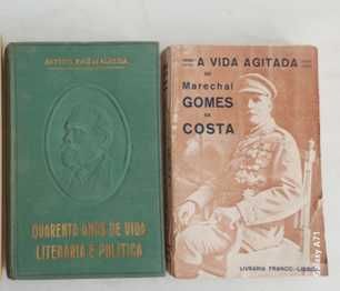40 anos de vida Literária e Política de António José de Almeida e outr