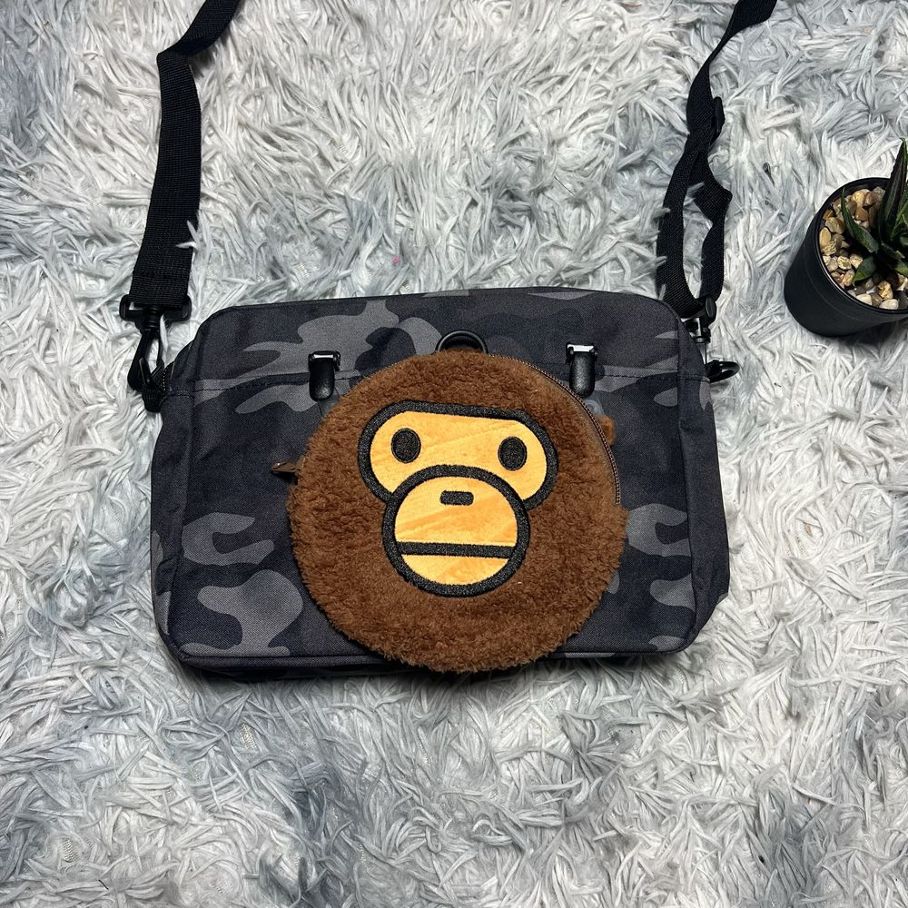 Сумка Bape мессенджер Aape Ape бейп ейп мавпочка обезьяна y2k drill