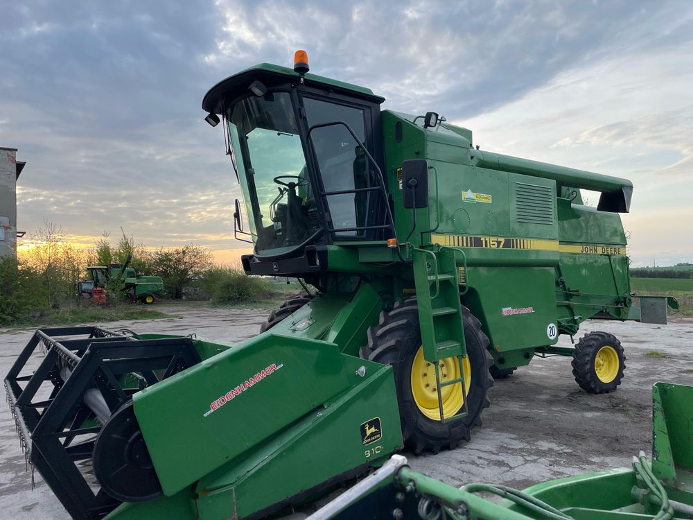 Комбайн John deere 1157 як 1055 |1993 рік| кондиціонер| шумахер