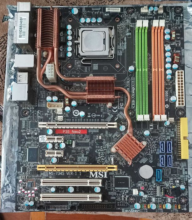 Материнская плата MSI P35 Neo2 + бонус