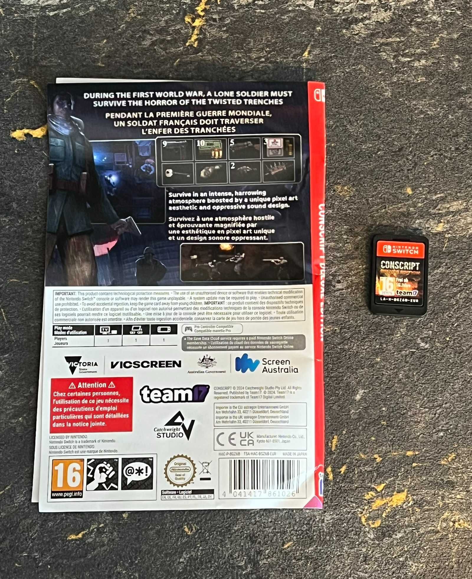 Conscript Deluxe Edition Nintendo Switch