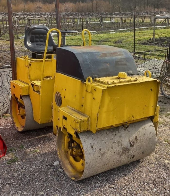 Walec bomag WB 1200 jazda/wibracja