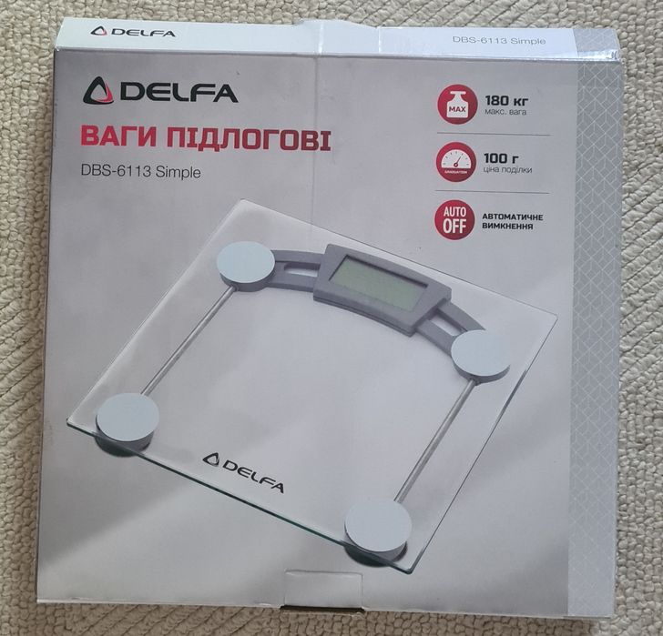 Напольные весы Delfa DBS-6113 Simple