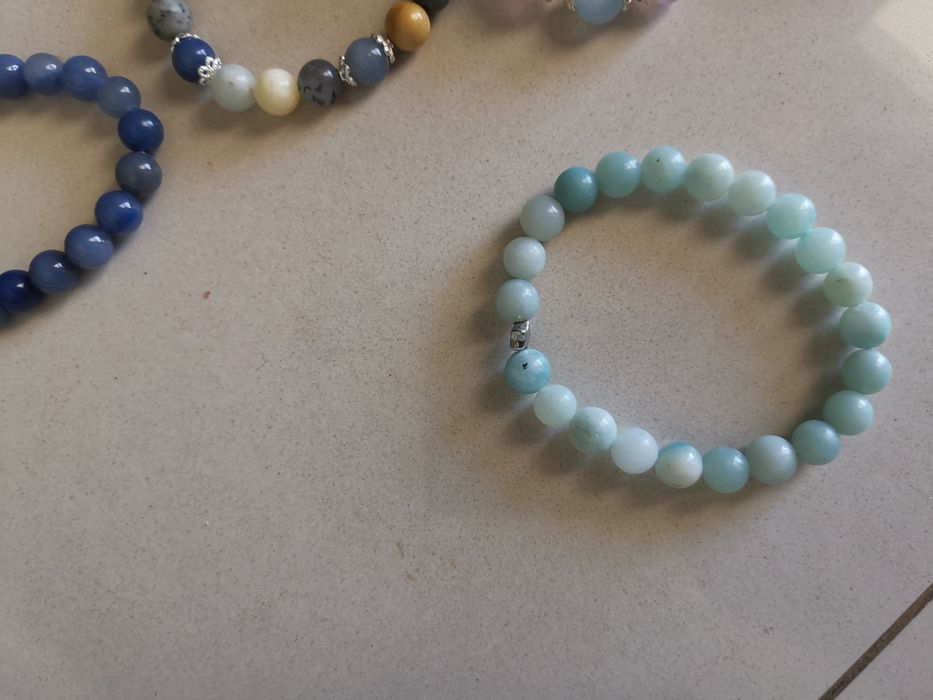 Pulseiras de cristais Reais