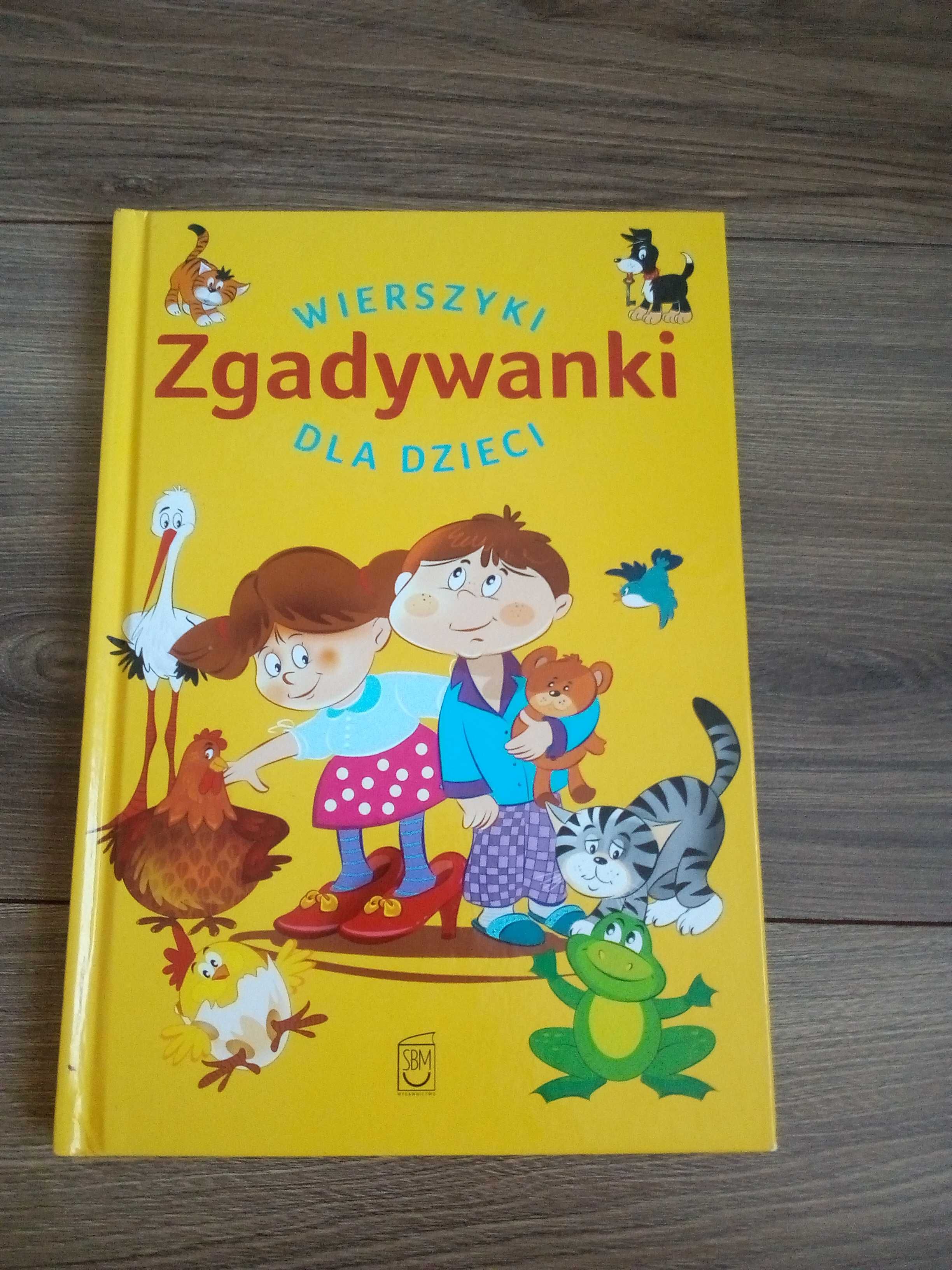 Książka dla dzieci "Wierszyki Zgadywanki dla dzieci"