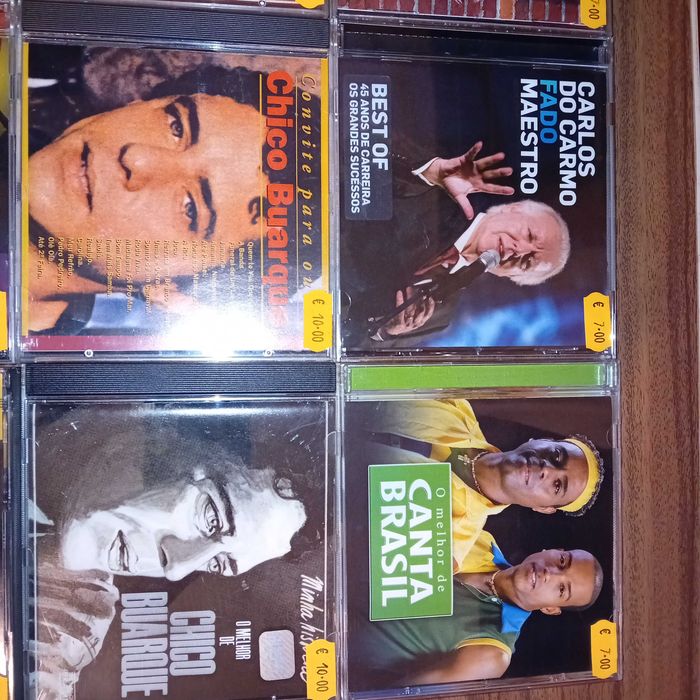 Música em Cd O Melhor De Artistas Nacionais e Brasileiros Letra C.