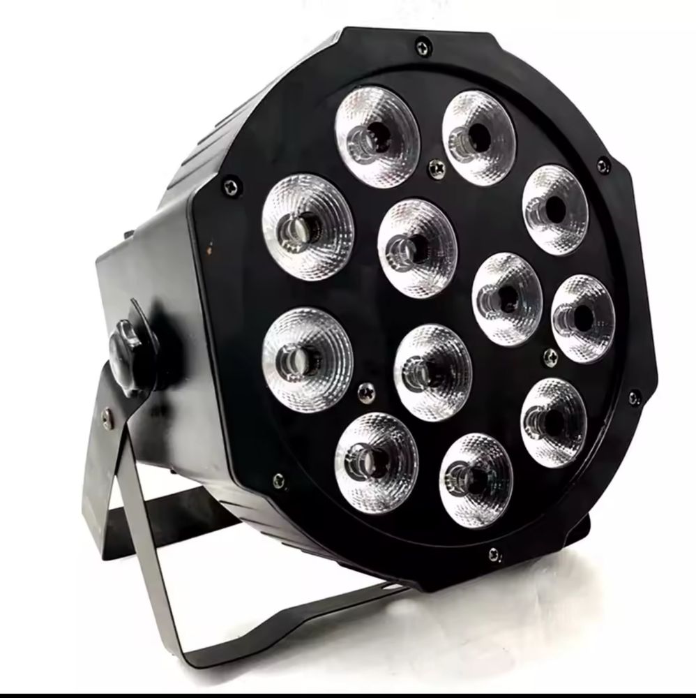 2 sztuki Nowe Led Par 12x18w RGBWA UV