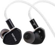 Linsoul Kefine Klean monitor douszny, słuchawki HiFi z membraną DLC