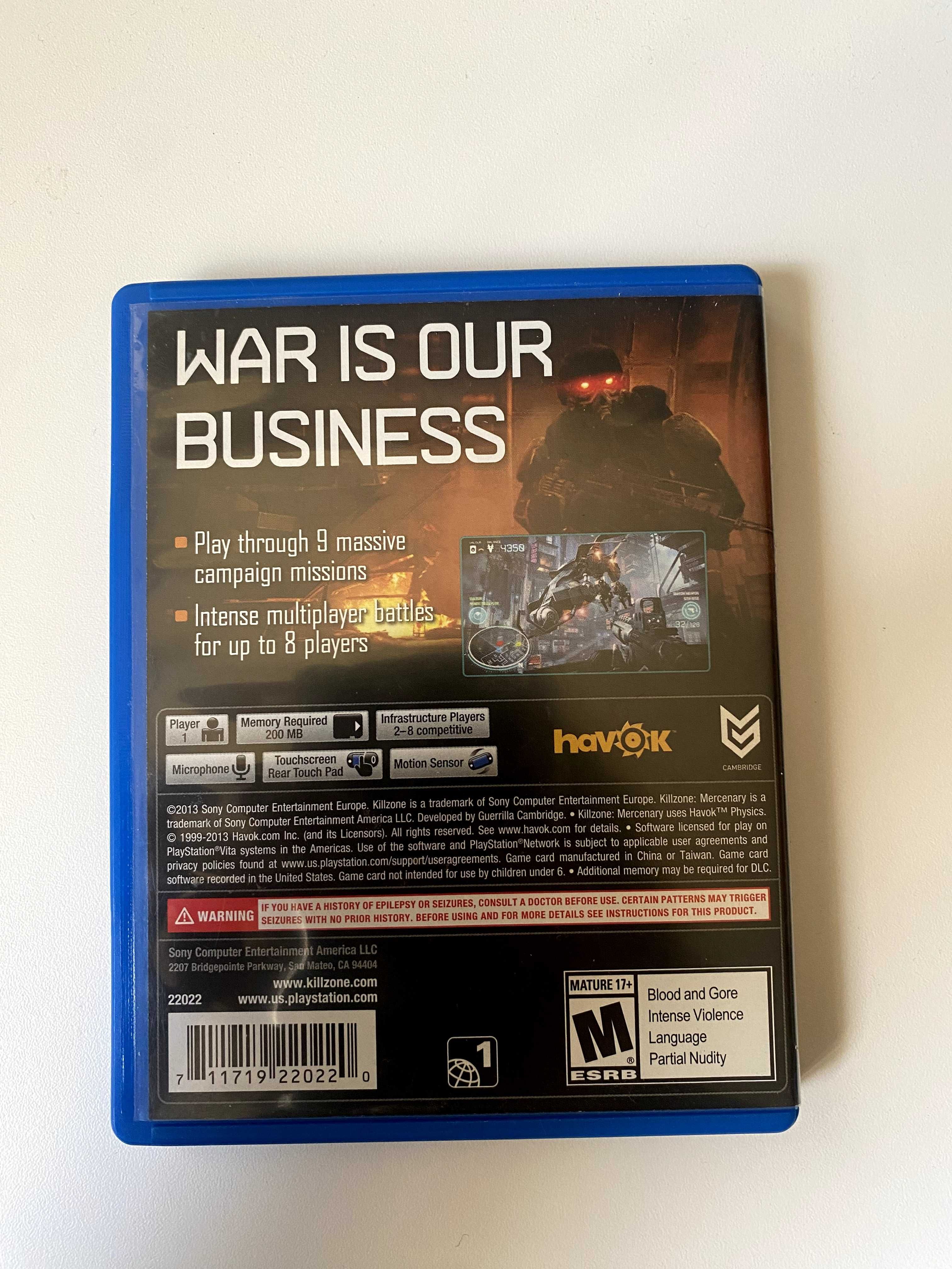 Killzone: Mercenary [PSV]