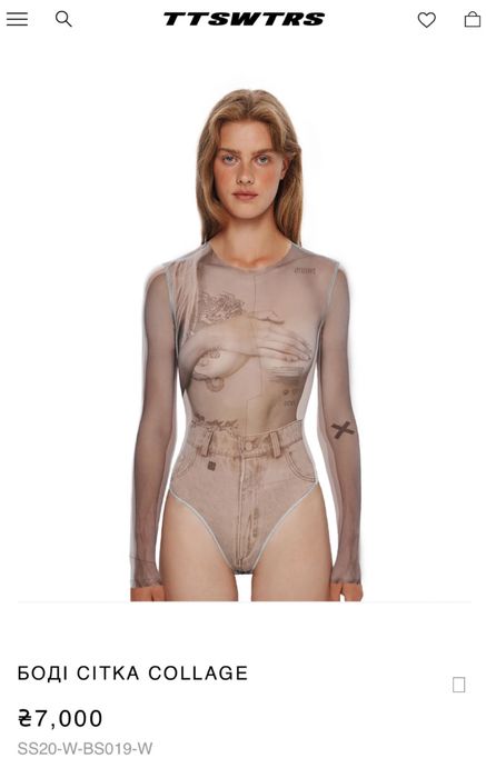 Боди ttswtrs ,идеально подчеркивает фигуру