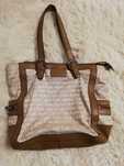torebka Calvin Klein Jeans brąz torebka Shopper bag Calvin Klein Jeans