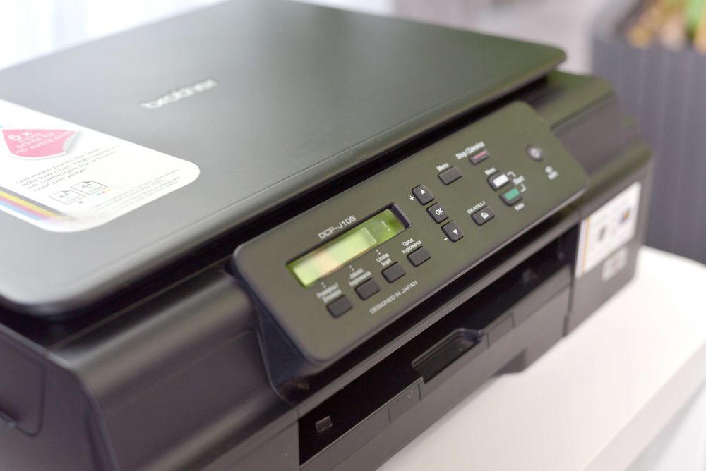 Brother DCP-J105 MEGAeko WIFI Tusz 10pln A4 Skaner drukarka J105 J100