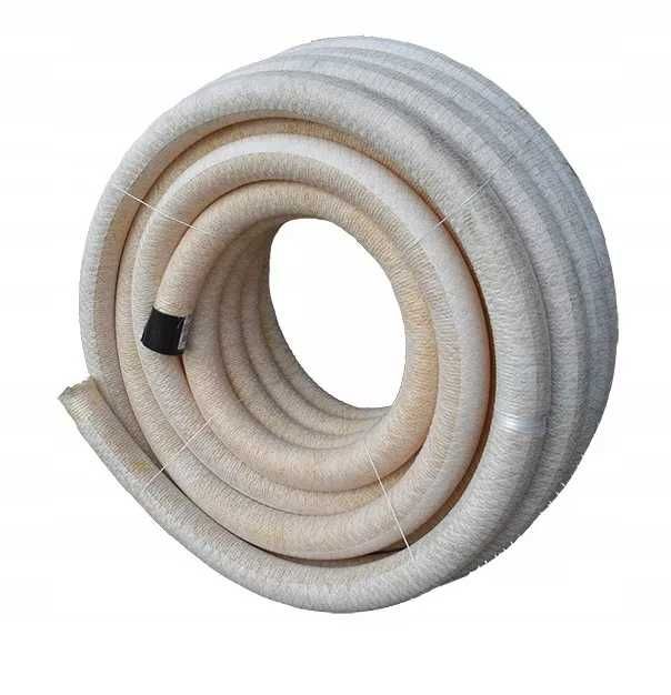 Rura falista drenarska PVC fi 50 w otulinie-50mb