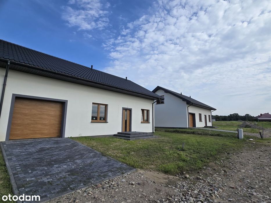 GOTOWE funkcjonalne DOMY 98m2 STAN DEWELOPERSKI lub z poddaszem 150m2