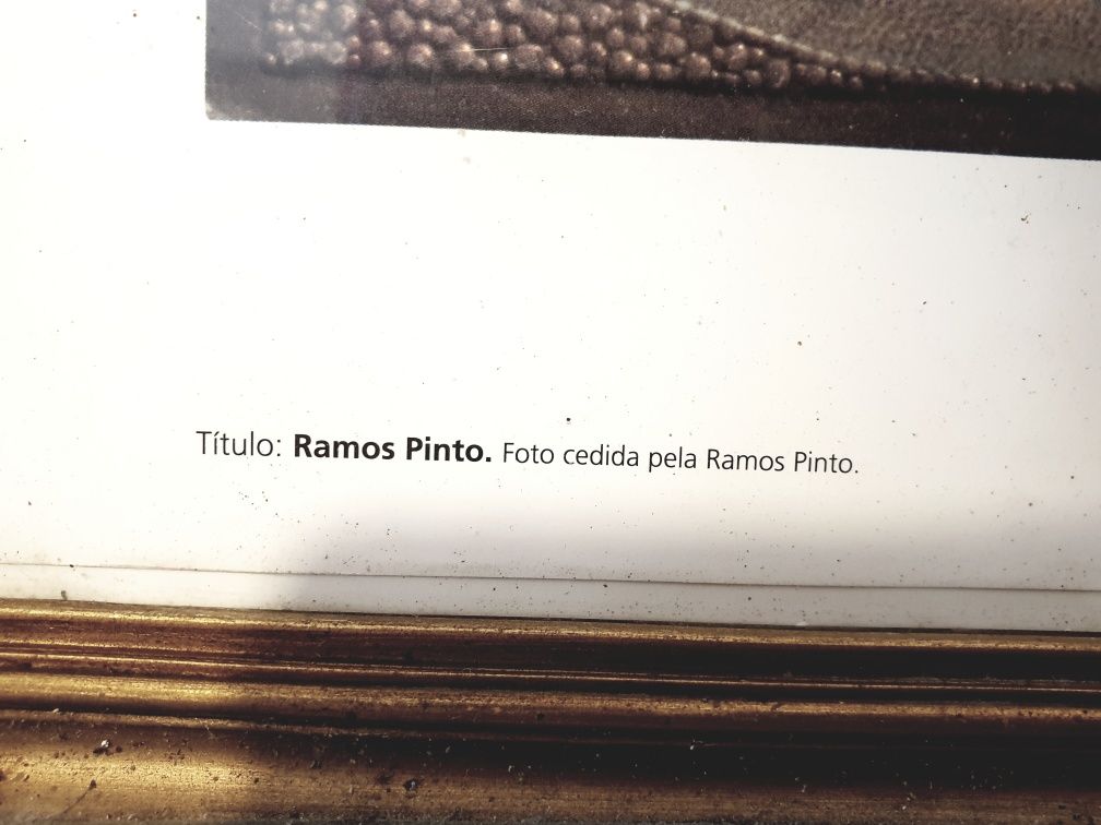 Antiga litografia publicitária: O Quinado Ramos Pinto e uma tentaçã