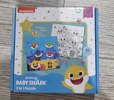 Puzzle Baby Shark 2w1