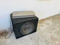 GŁOŚNIK EARTHQUAKE tuba basowa PYLE 450W skrzynia