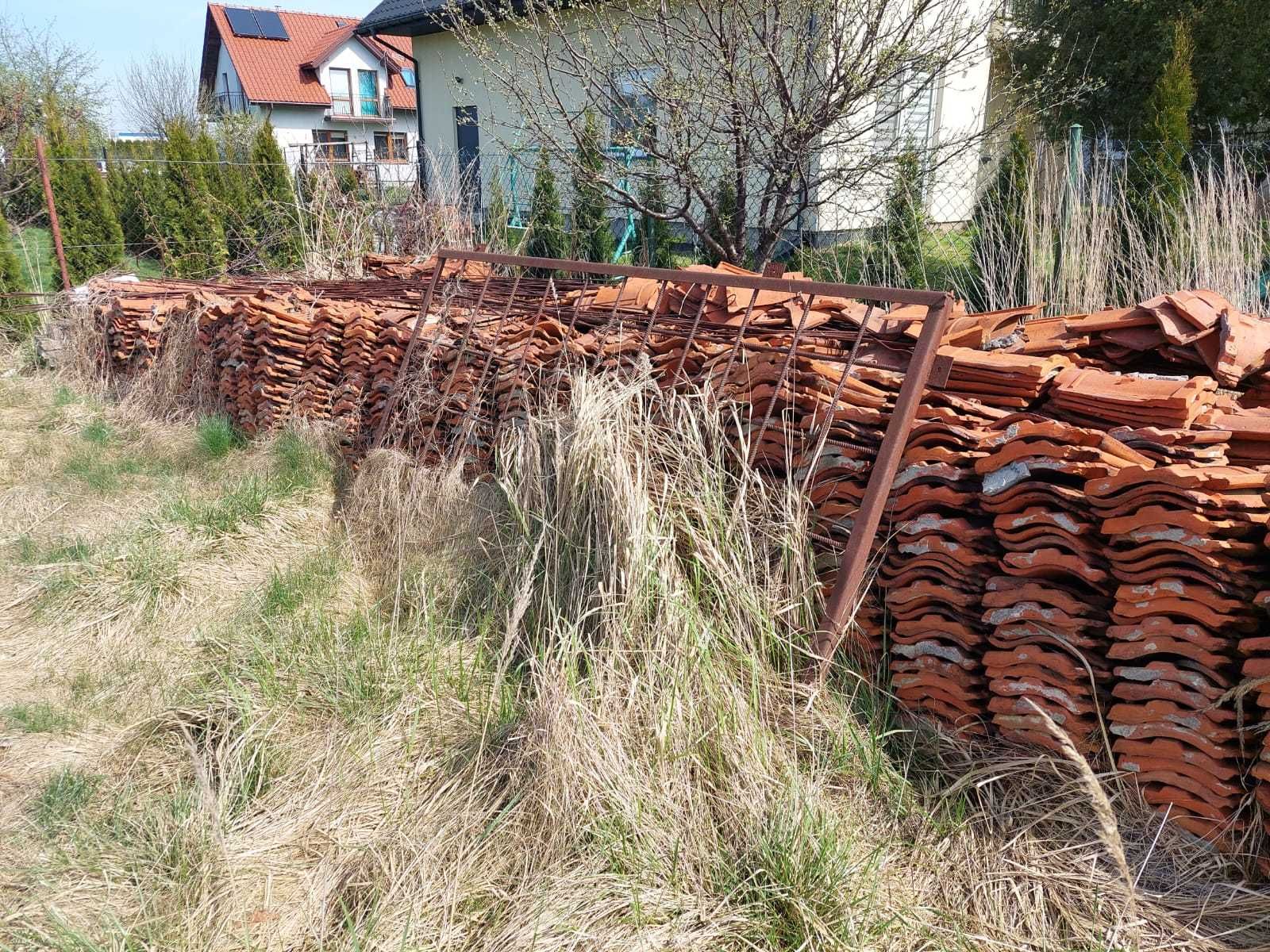 SPRZEDAM dachówkę 100 letnią po rozbiórce z Polmosu Lublin